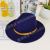 Felt Thickened Hat Winter Thickened Panama Banama Top Hat Imitation Woolen Hat