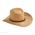 the Magic Aster Handmade Woven Hollowed Cowboy Hat Straw Hat Men and Women Summer Sun Hat European and American Western Straw Cowboy Hat