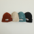 Hat Flanging Knitted Hat Autumn and Winter Warm Hat Winter Boys and Girls Baby Children Woolen Cap