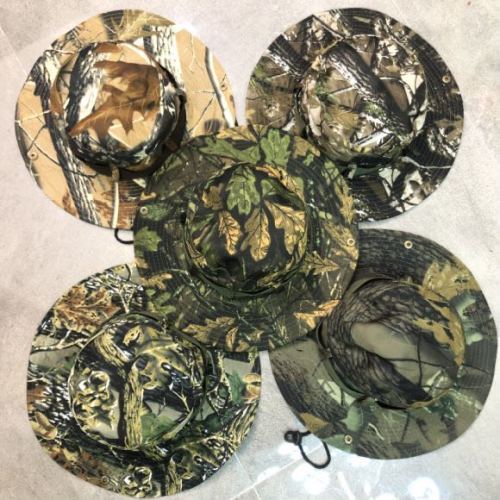 jungle camouflage climbing hat summer sun protection sunshade hat outdoor fisherman hat camouflage hat