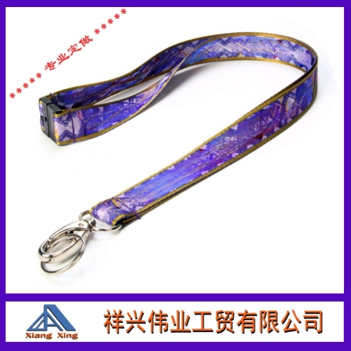 Xiangxing Ribbon Factory Professional Customized Mobile Phone Lanyard Factory Brand Sling Exhibition Lanyard Thermal Transfer Printing Ribbon