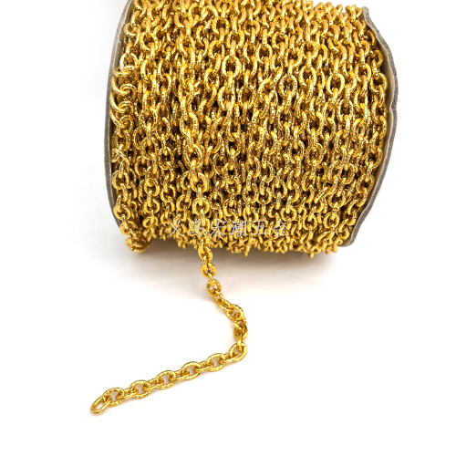 厂家定制0字批花服装铝链条,装饰品链条,服装饰链条批发定做