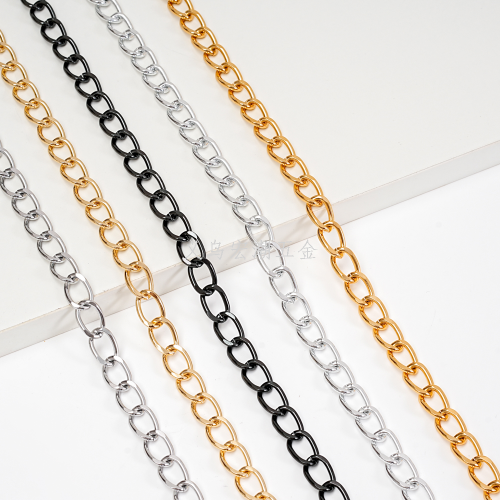 2.0（10 x15） grinding chain customization metal chain jewelry chain bag chain lighting decorative chain accessories