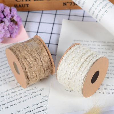 DIY Braid Woven Hemp Rope Handmade Accessories Photo Wall Rope Clothing Textile Gift Packing Ribbon