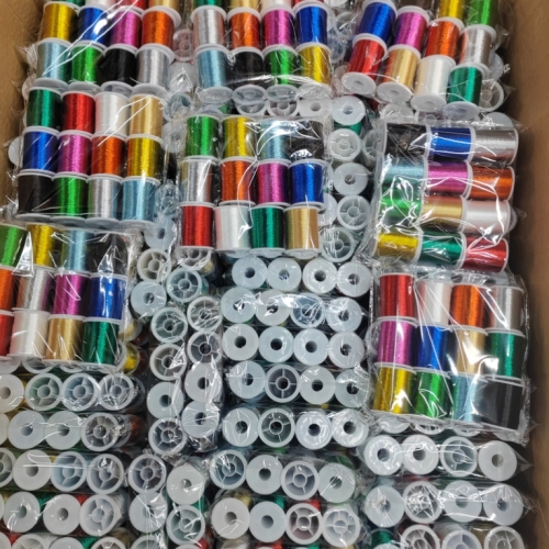 embroidery thread， 150d embroidery thread， high temperature gold and silver thread