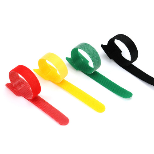 T型猫耳朵魔术贴扎带电脑线电源线理线带尼龙背靠背魔术贴绑带