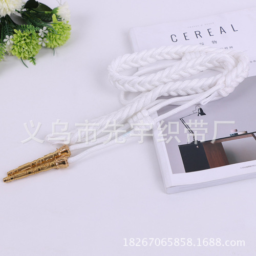 厂家直销各类精神带 涤纶缓带 服装哨绳来样定织带批发绶带军装