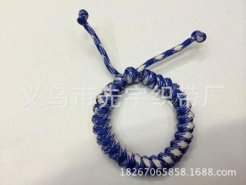 七芯伞绳手链 先宇厂家直销 饰品批发 伞绳可定