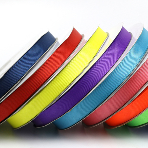 现货1.5cm罗纹带丝带彩带 diy手工发饰彩带织带螺纹带厂家直供