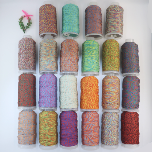 手搓三花棉线三股花线DIY手工编织文玩线材藏式手绳穿珠线七夕绳