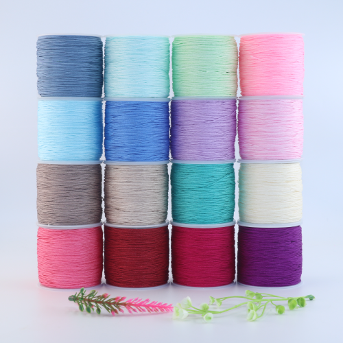 72号玉线加密编织手工DIY锦纶玉线编手绳编项链绳串珠绳红绳玉线