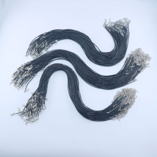 项链绳龙虾扣韩国蜡线龙虾扣项链绳饰品配件龙虾扣diy饰品项链绳