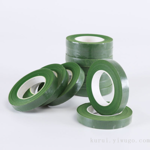 floral tape flower packaging material green tape diy bouquet twist stick material