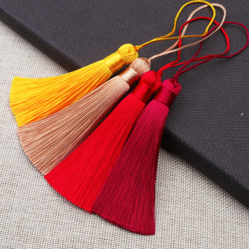 小流苏穗子多色垂直涤丝小吊穗书签U盘礼盒配饰手机壳流苏挂绳
