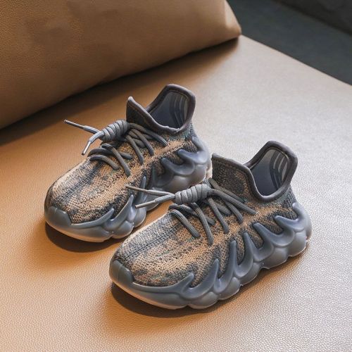 boy shoes 2023 new spring and autumn breathable mesh children children‘s net shoes medium and big boys coconut hot sneakers