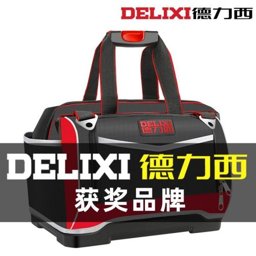 delixi tool kit electrician tool kit canvas toolkit multifunctional electrician woodworking tool kit