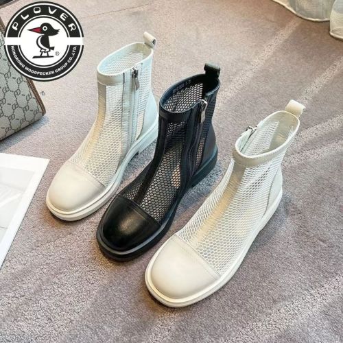 plover woodpecker summer thin 2022 new breathable hollow flat booties soft bottom sandals