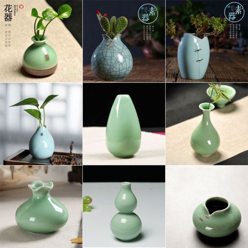 ceramic small vase home living room desktop small pendent decoration creative flowerpot flower arrangement dried flower plant hydroponic container