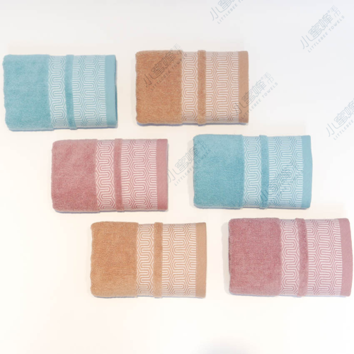 Bee Towel Fabric Terry Solid Color Towel Candy Color Towel Item No： 400