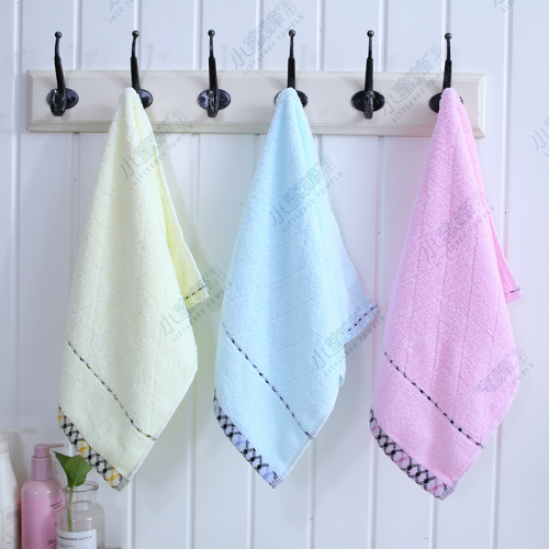 pure cotton plain broken towel hair labor protection hair gift towel bee towel item no： 309