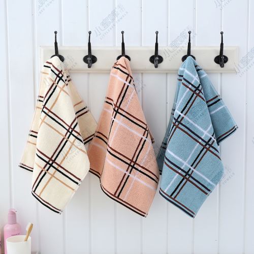 factory direct towel plain color broken towel color fresh and bright bee towel item no： 507