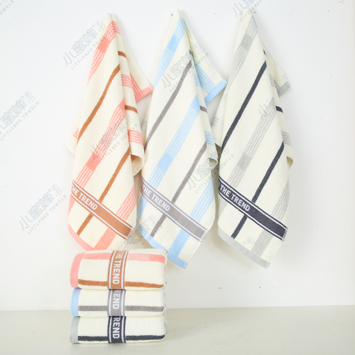 Untwisted Bamboo Fiber Towel Jacquard Towel Bee Towel Item No.： 505