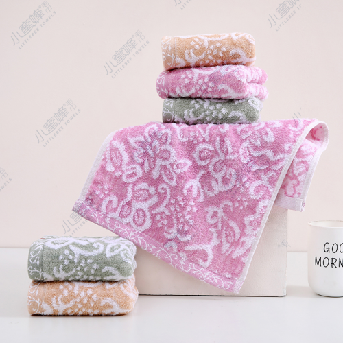 little bee children towel pure cotton face washing infant facecloth item no.： 201