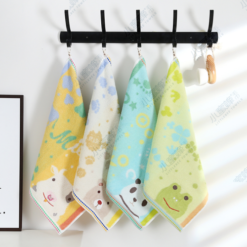 one-piece delivery bee towel 32-strand super soft yarn class a children‘s face towel item no： 102