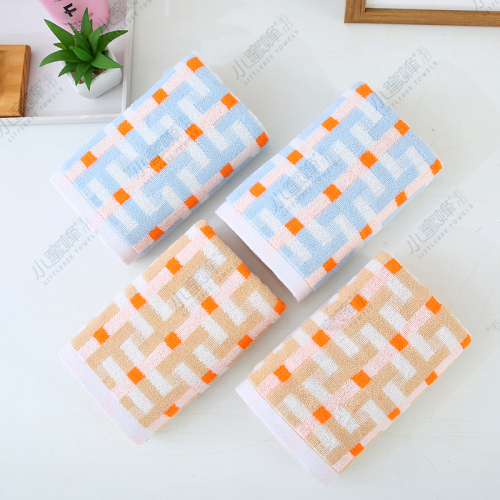 32-Strand Cotton Colorful Multi-Color Jacquard round Towel Bee Towel Item No.： 706