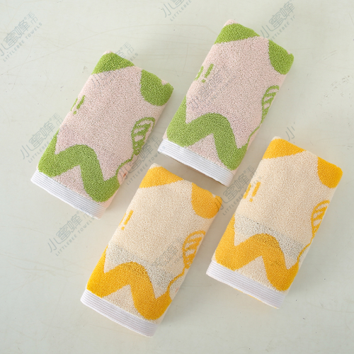 strand cotton jacquard children towel children facecloth water wave bunny little bee children towel item no.： 211