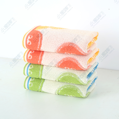 one piece dropshipping little bee children towel children face towel little bee towel item no.： 203