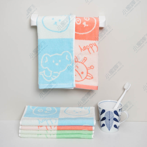 one piece dropshipping little bee children towel children face towel little bee towel item no.： 223