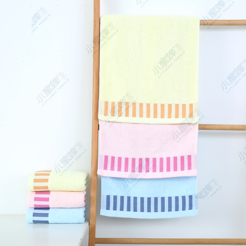 Factory Direct New Pure Cotton Towel Hair Labor Protection Towel Bee Towel Item No： 318