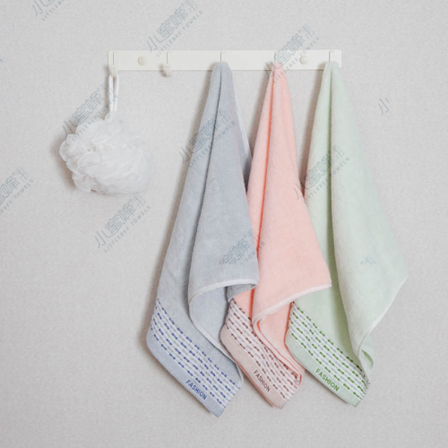 Pure Cotton Plain Broken Towel Gift Couple Towel Bee Towel Item No.： 502