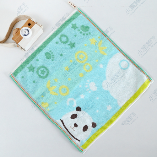 one-piece delivery bee towel 32-strand super soft yarn class a children‘s face towel item no： 102