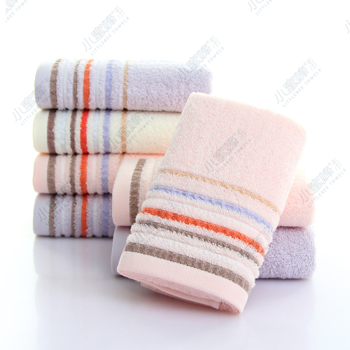 new jacquard 100% cotton towel adult broken facecloth bee towel item no.： 501