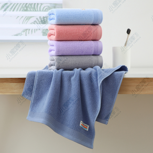 Strand Break All Cotton Plain Color Facecloth Little Bee Towel Item No.： 613