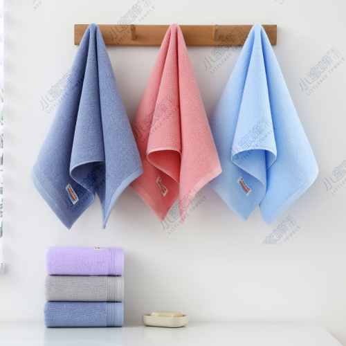 Strand Break All Cotton Plain Color Facecloth Little Bee Towel Item No.： 613