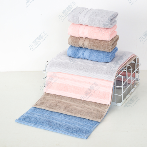 gauze terry jacquard small tower children face towel little bee children towel item no.： 218