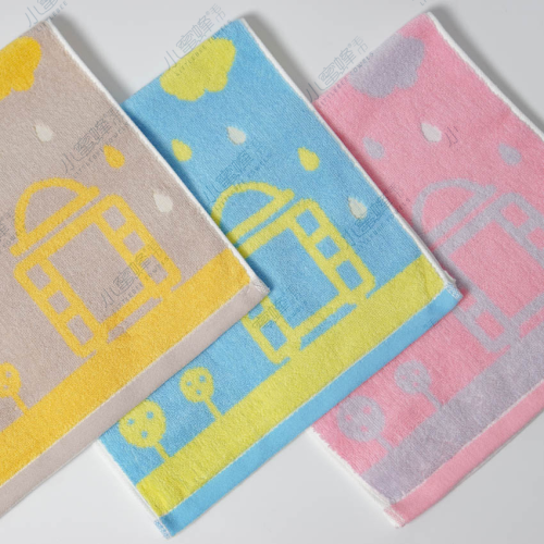 one piece dropshipping little bee children towel children face towel little bee towel item no.： 222