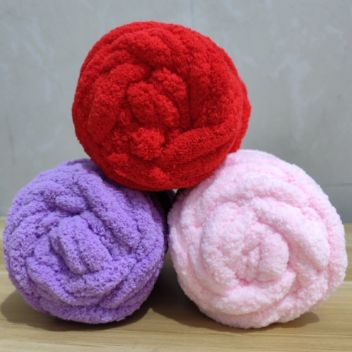 wool， extra thick chenille （2cm），1 piece （about 250g），1 meter 10g