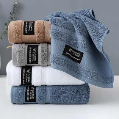 Hengyuanxiang High-Grade Elegant Pure Cotton Towels Set Gift Box Big Brand Antibacterial Grade a Xinjiang Cotton Quality