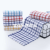 Waffle tea towel, large grid tea towel, Jacquard tea towel, plaid kitchen towel, rag, wiping towel, daily necessities. Foreign trade exports hot selling product.