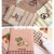 Waffle tea towel, kitchen napkin, embroidered tea towel tea towel, daily Baihua, cleaning towel. Exported to Europe, America, Middle East and other countries and regions.