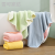 Two-Color Bath Towel 2023 New Water-Absorbing Quick-Drying Towel Thickened High Quality Supermarket Delivery 70 * 140cm