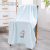 Coral Velvet Bath Towel Embroidered Alpaca Water-Absorbing Quick-Drying Bath Towel 2023 New Product
