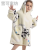 Kid Baby Cold-Proof Clothes Cloak Shu Cotton Velvet Thickened Pajamas Wearable TV Blanket Fruit Pattern 2023 New