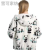 Cross-Border New Arrival Autumn and Winter Pajamas Oversize Loose Sweater Adult Printed Hoodie Homewear Outdoor