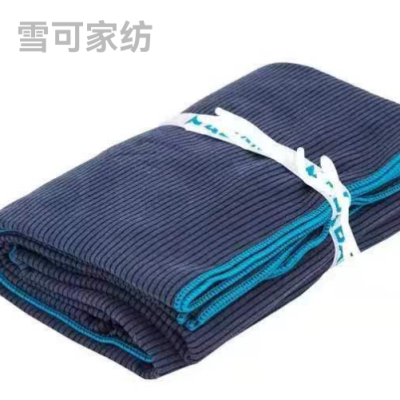 Striped Qui-Drying Towel Towels Summer Outdoor Sports Superfine Cellulose Color Double-Sided Veet Gym Handkerchief