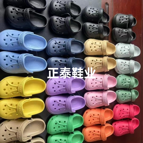 long-term supply of boys and girls garden shoes hole shoes